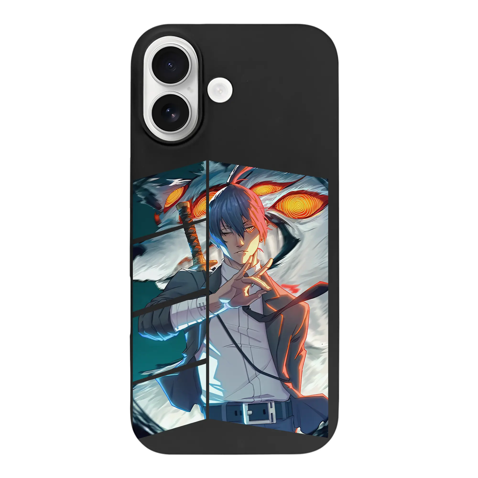 チェンソーマン グッズ,早川アキ - iPhone 17 シリーズ シリコンケース 薄型 耐衝撃 指紋防止 ソフトタッチカバー 精密フィット 傷防止 保護ケース iPhone 17/17 Air/17 Pro/17 Pro Max 対応